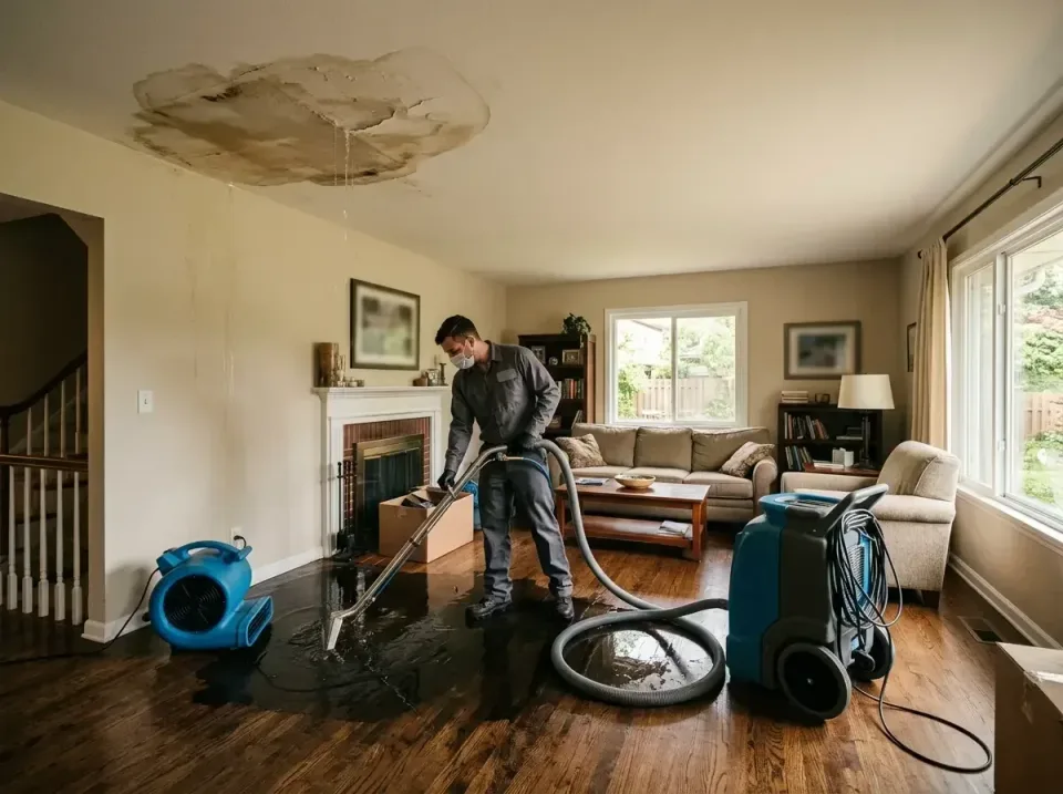 attic-pipe-burst-ceiling-drip-008 — frequently asked questions, Water Damage Restoration & Carpet Care in Bloomsburg, PA
